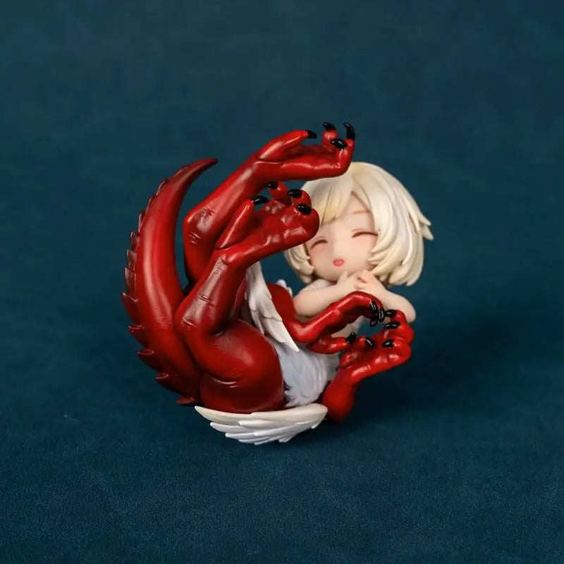 Anime Gk Figurine Synthetic Beast Falin, Lovely Girl Statue, Desktop Car Pc Case Ornament, Nice Birthday Collectible Toy Gift