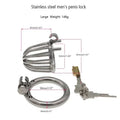 Stainless Steel Locking Chastity Cage