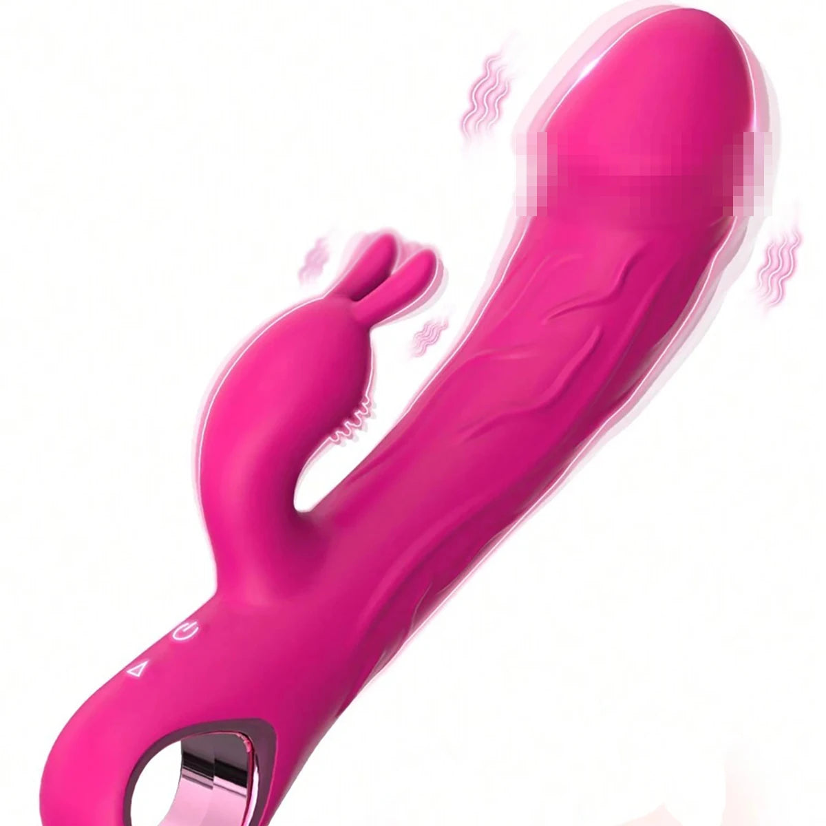3-in-1 Rechargeable Quiet Rabbit Vibrator