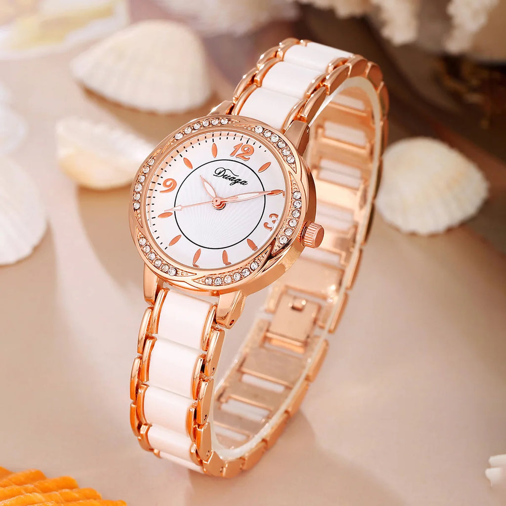 Women's Waterproof Bracelet Quartz Watch