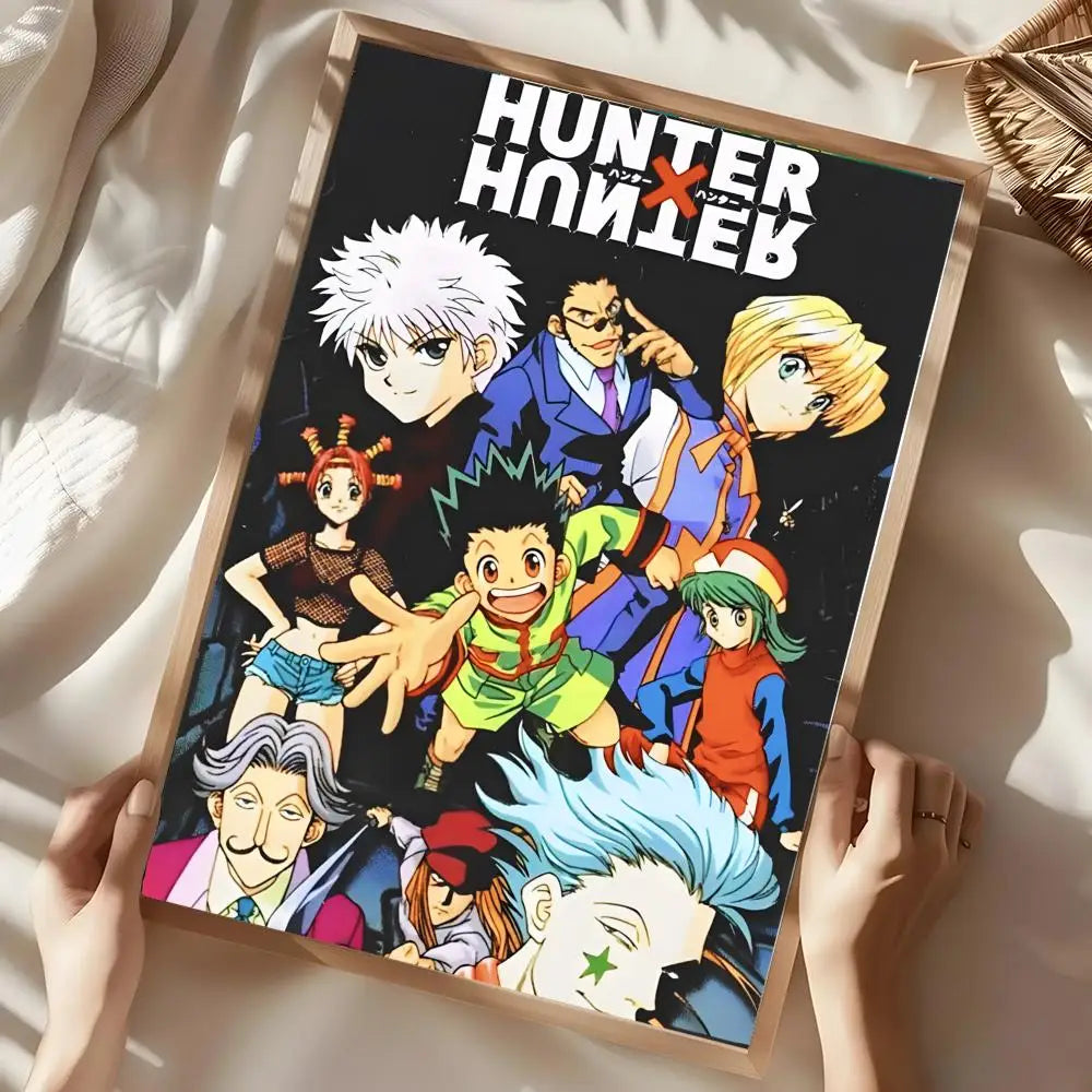 Anime H-Hunter x Hunter Poster Wall art print art suitable for living room bedroom bar parlor home decoration gift