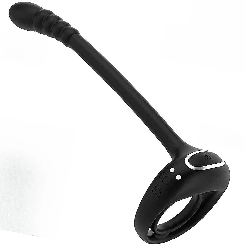 Remote-Control Prostate Massager with Ring