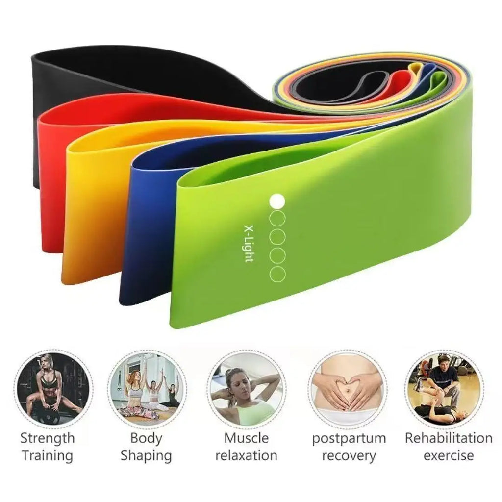 Resistance Bands.Elastic Band,Stretch Bands for Working Out Women or Men,Exercise Bands Set for Physical Therapy,Yoga,Pilates