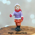 Miniature Resin Character Figurines, Multi-Style Tiny People Statues, Diorama Scene Layout Souvenir & Collectible