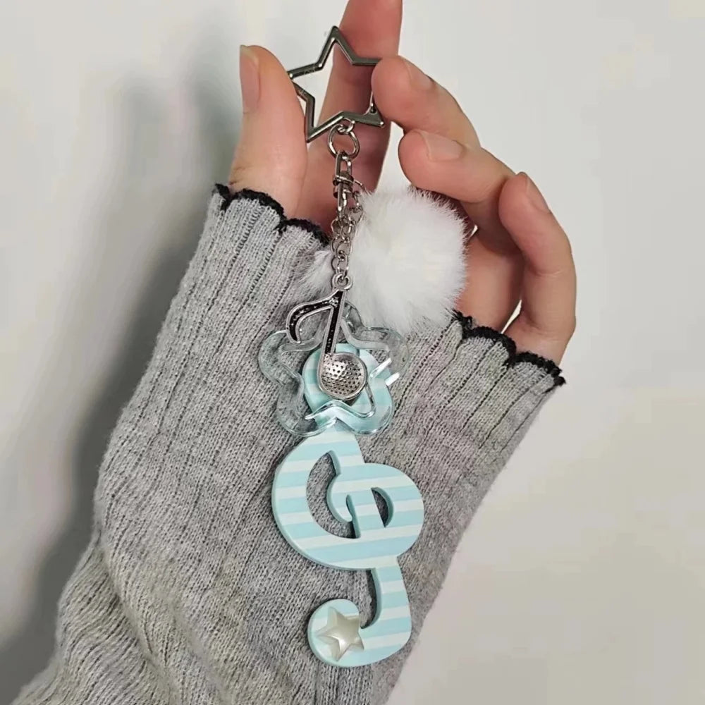 Musical Note & Heart Pendant Necklace