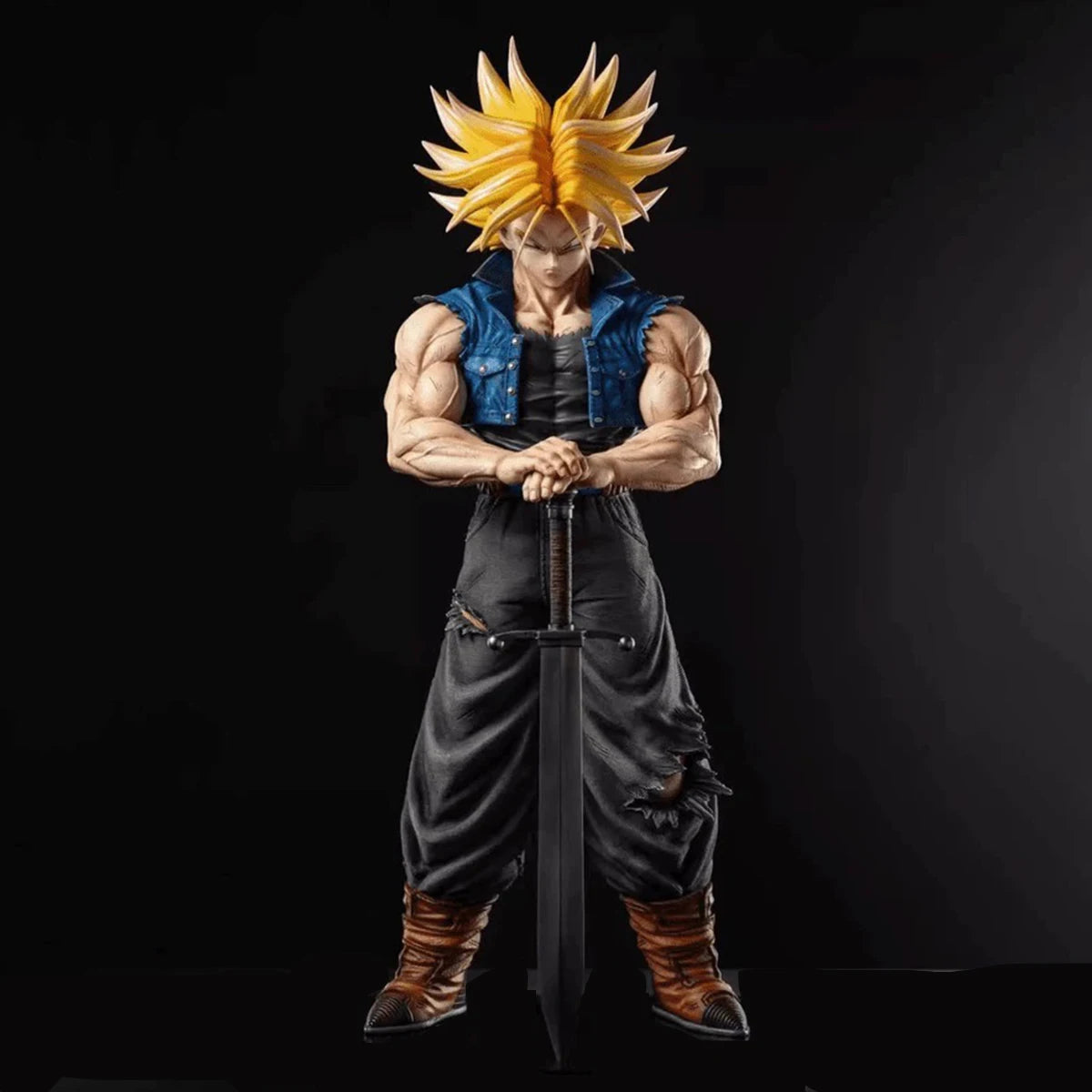 Anime Dragon Ball Z Trunks Figure  Future Trunks Action Figures 25CMPVC Statue Collection Model Toys Gifts