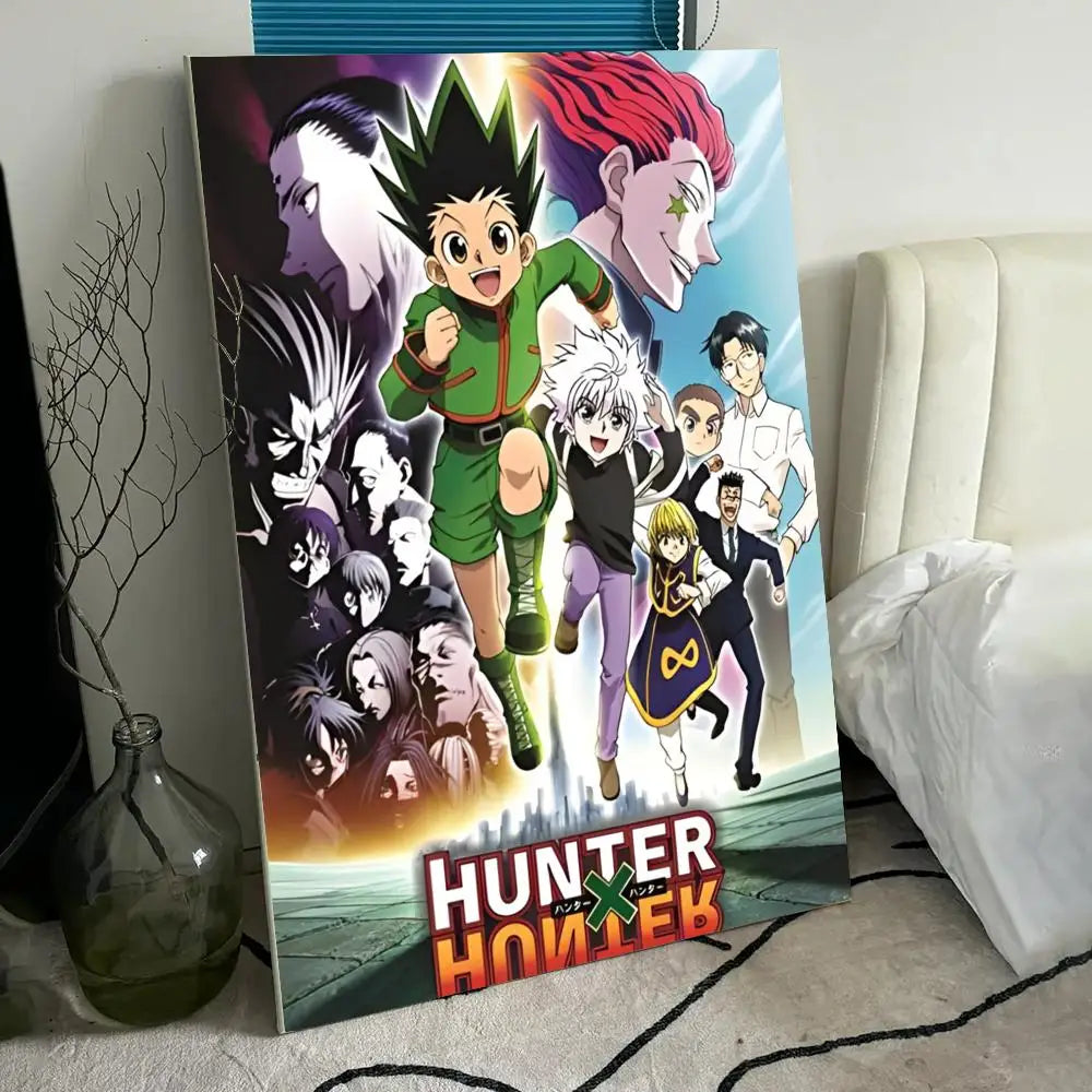 Anime H-HUNTERXHUNTER Poster Wall art print art suitable for living room bedroom bar parlor home decor gift