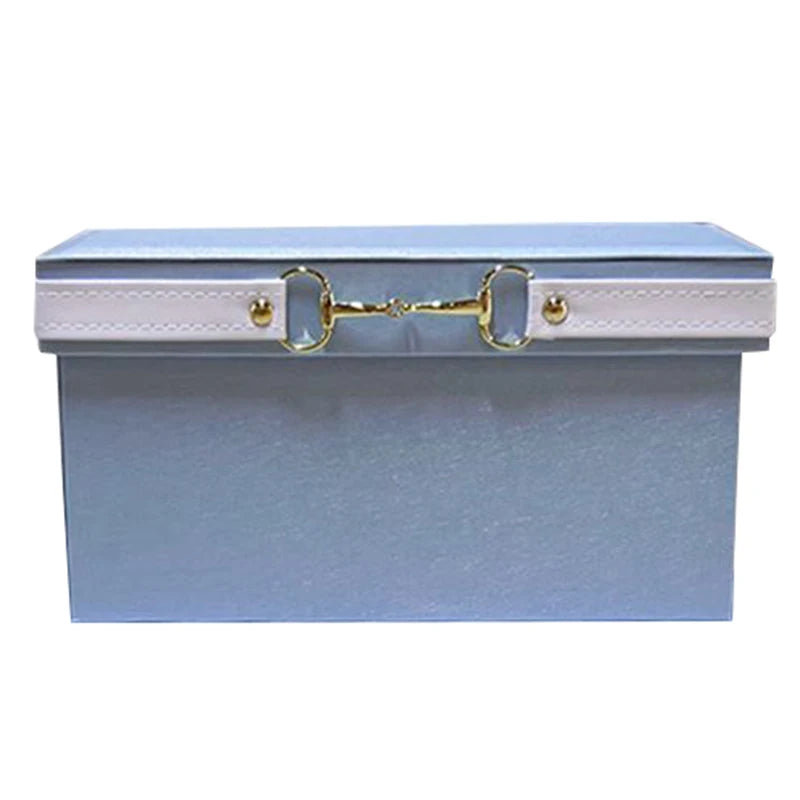 Lidded Wardrobe Storage Organizer Box