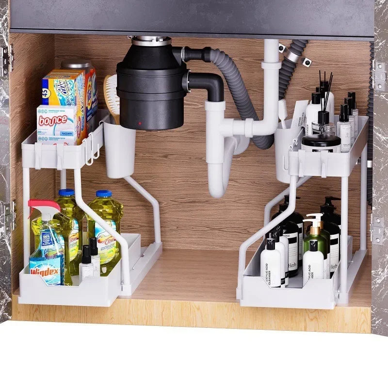 2-Tier Pull-Out Storage Organizer