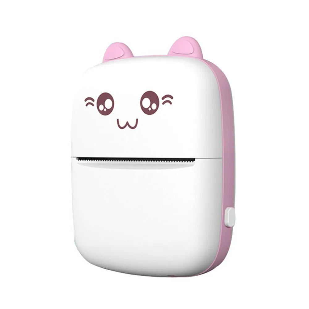 Cat-Shaped Mini Bluetooth Thermal Printer