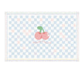 Pink Cartoon Girl Short-Plush Bedroom Rug