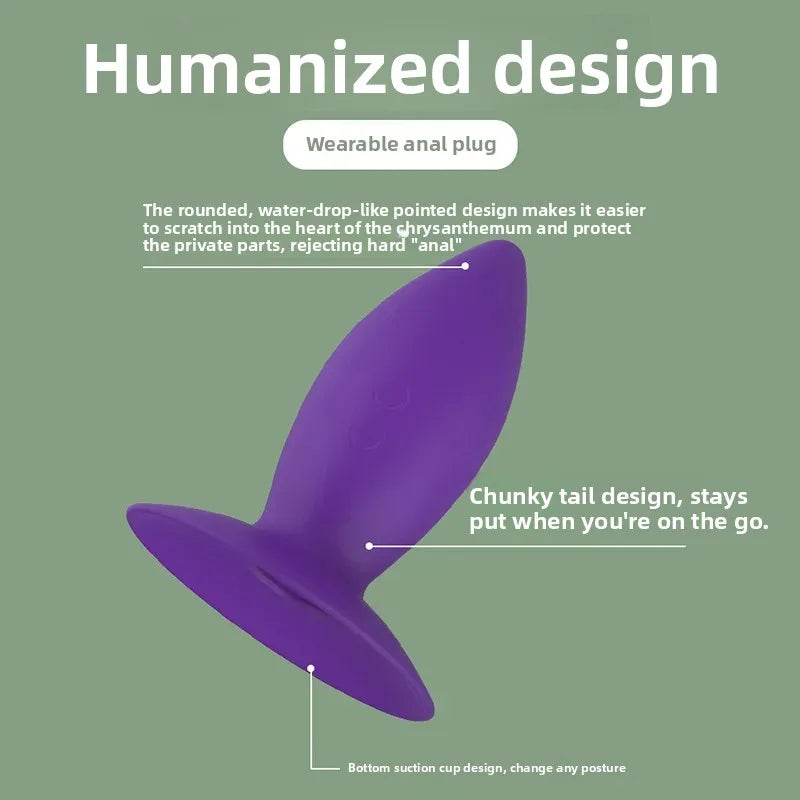 Remote-Control Silicone Prostate Massager