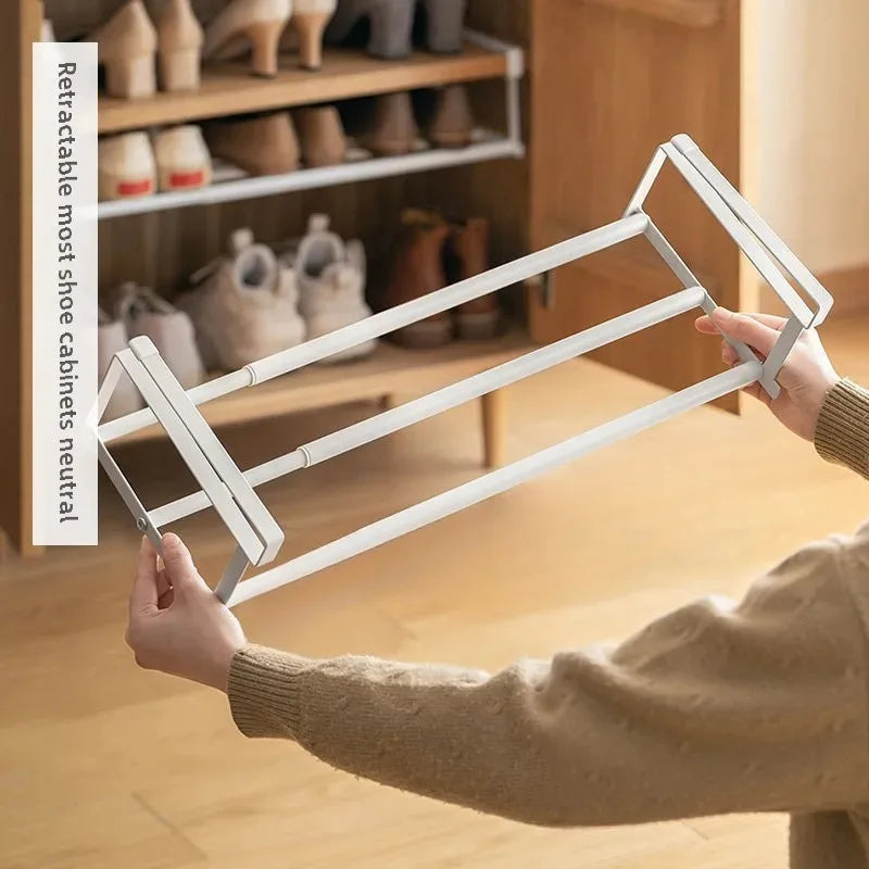 Expandable Multi-Layer Wardrobe Shelf Organizer