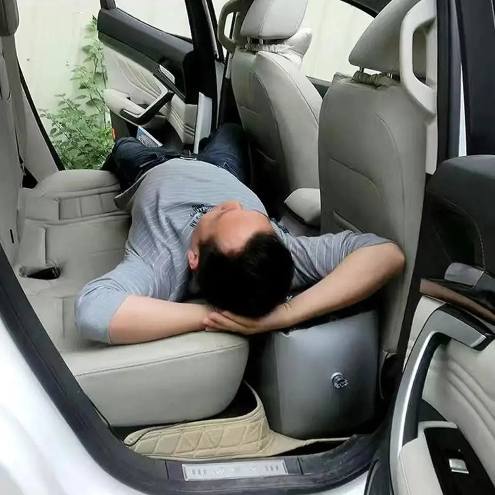 Inflatable Car Back-Seat Camping Mattress