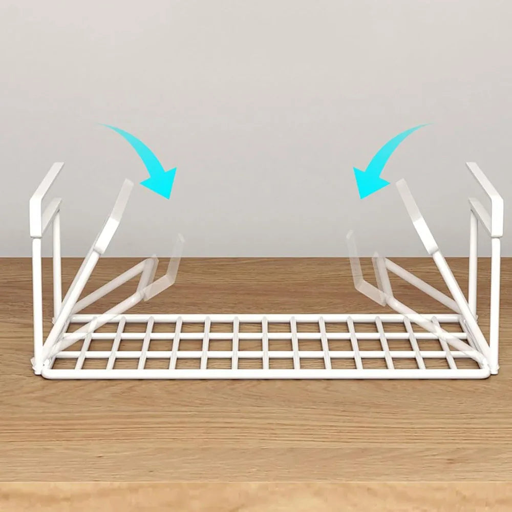 Under-Shelf Hanging Storage Basket