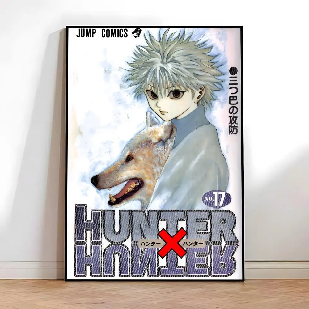 H-Hunter Hunter Poster High-quality vintage prints & posters for home, bar, cafe, aesthetic wall art.