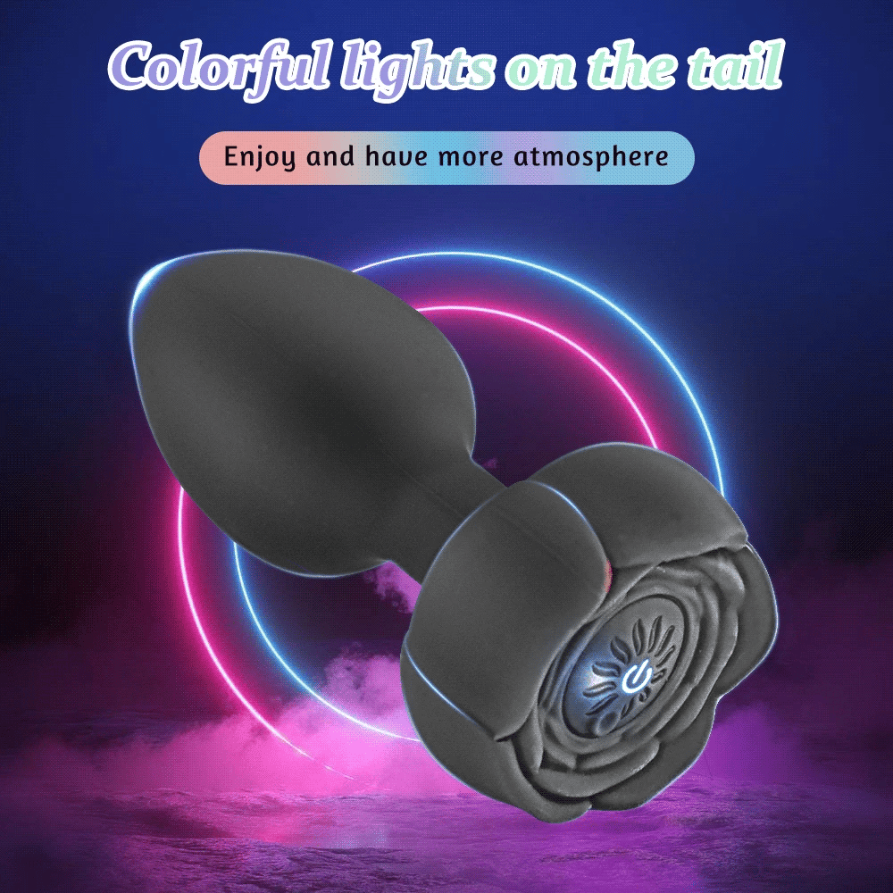 Wireless Remote Vibrating Anal Plug Set