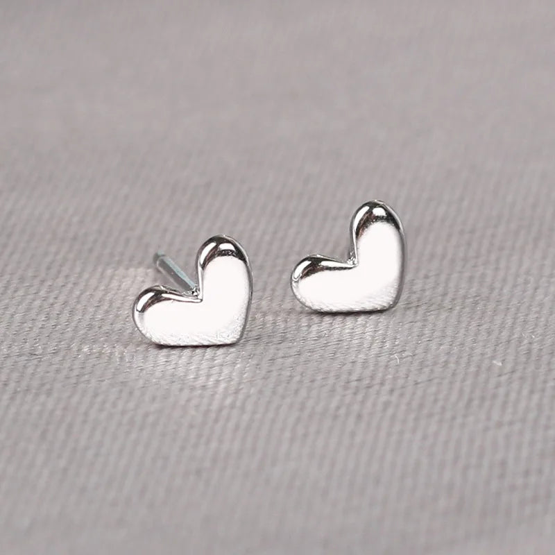 925 Silver-Needle Mini Stud Earring Set