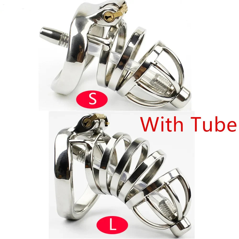 Lockable Stainless Steel Chastity Cage