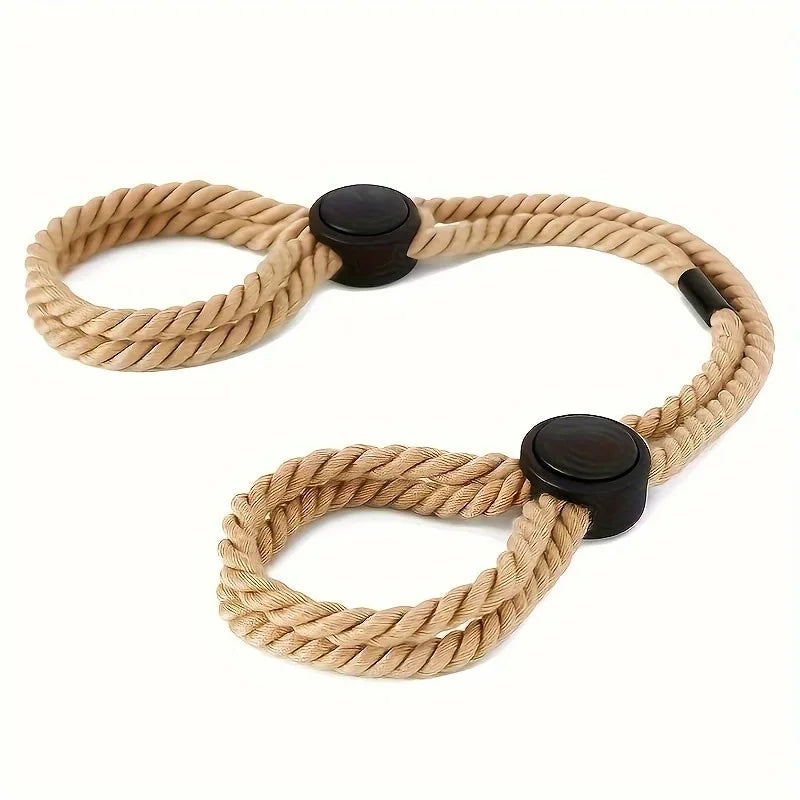 Adjustable BDSM Restraint Rope & Cuff Set