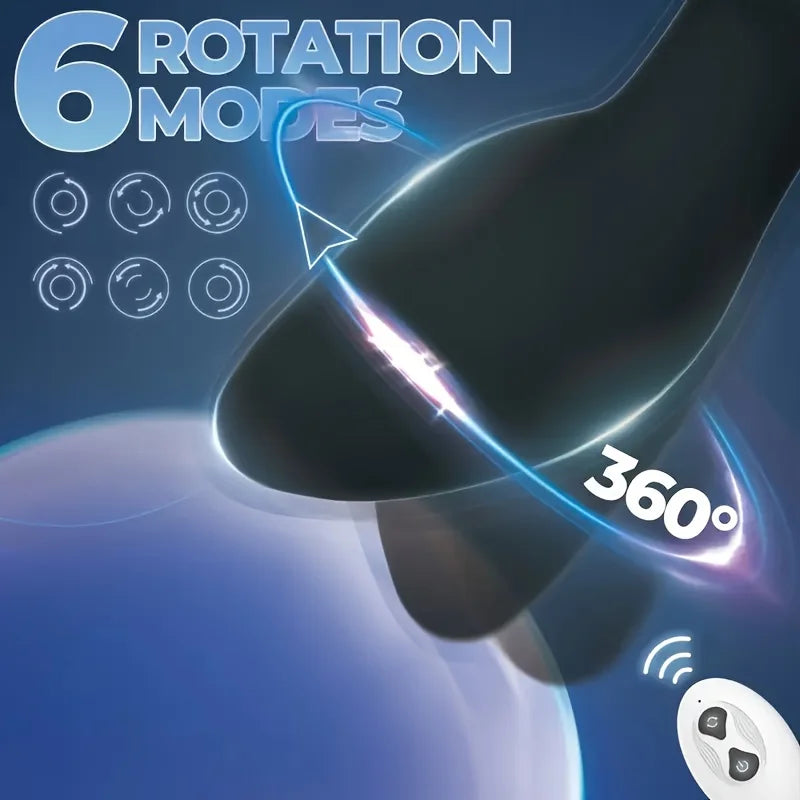 USB-Rechargeable Wireless Remote Vibrating Anal Plug