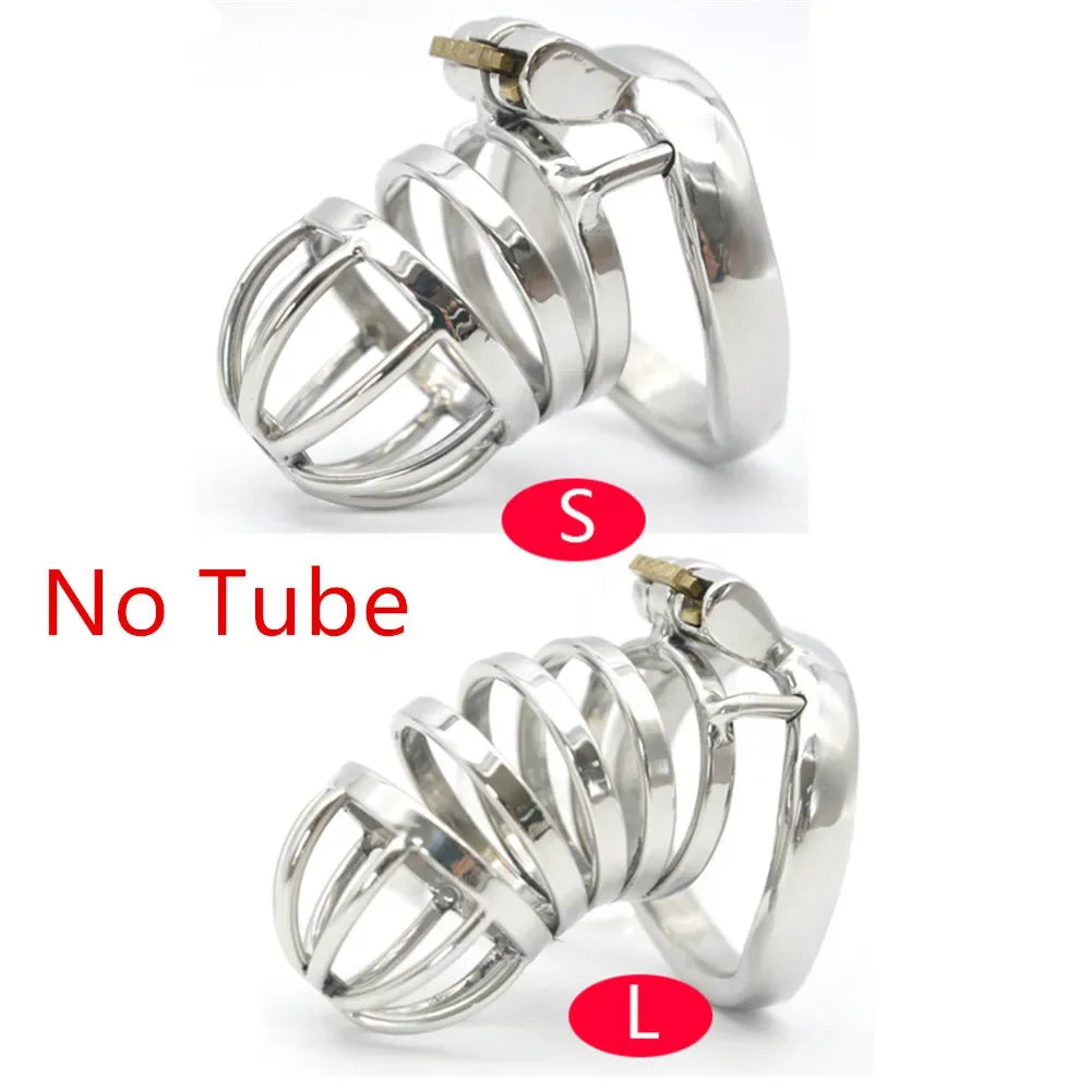 Lockable Stainless Steel Chastity Cage