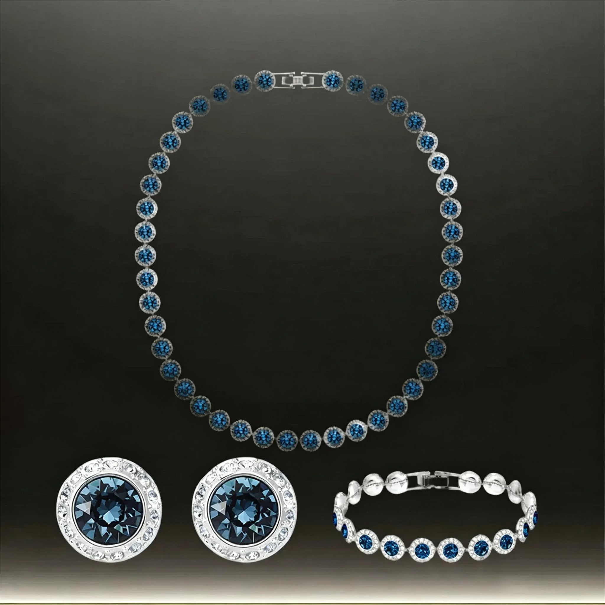 2026 EU high quality jewelry set exquisite luxury wedding jewelry simple and elegant jewelry set