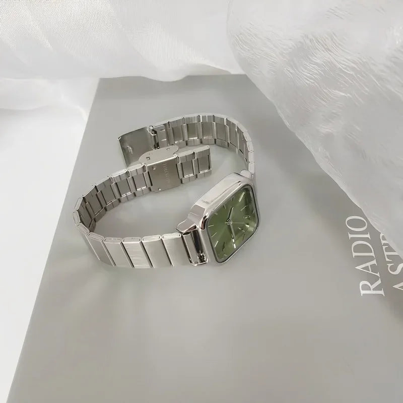 Women's Stainless Steel Bracelet Quartz Watch