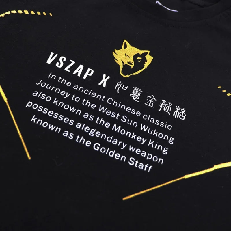 VSZAP MMA Short sleeved T-shirt Muay Thai Fitness Fighting Sports Training Running Taekwondo Training Top Men's Style