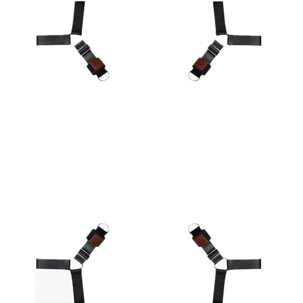 Quick-Install BDSM Bed Restraint Kit with Cuffs