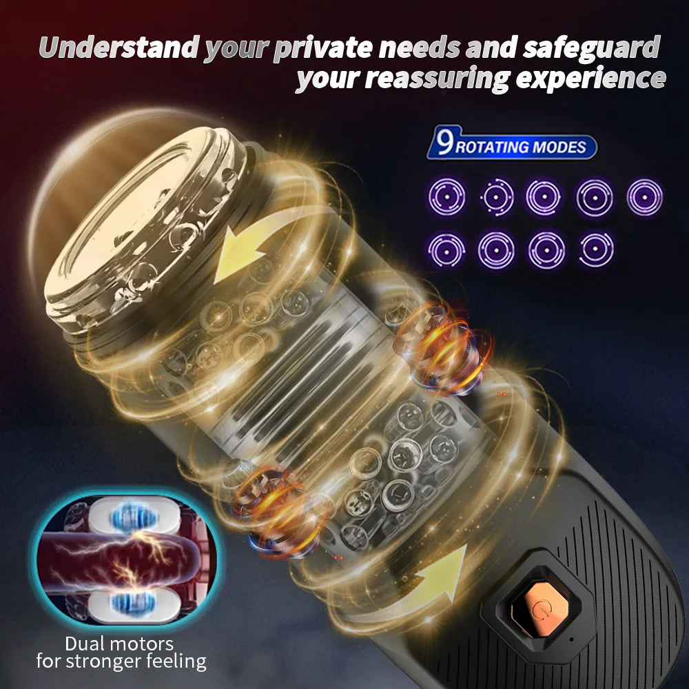 Automatic 9-Mode Male Stroker