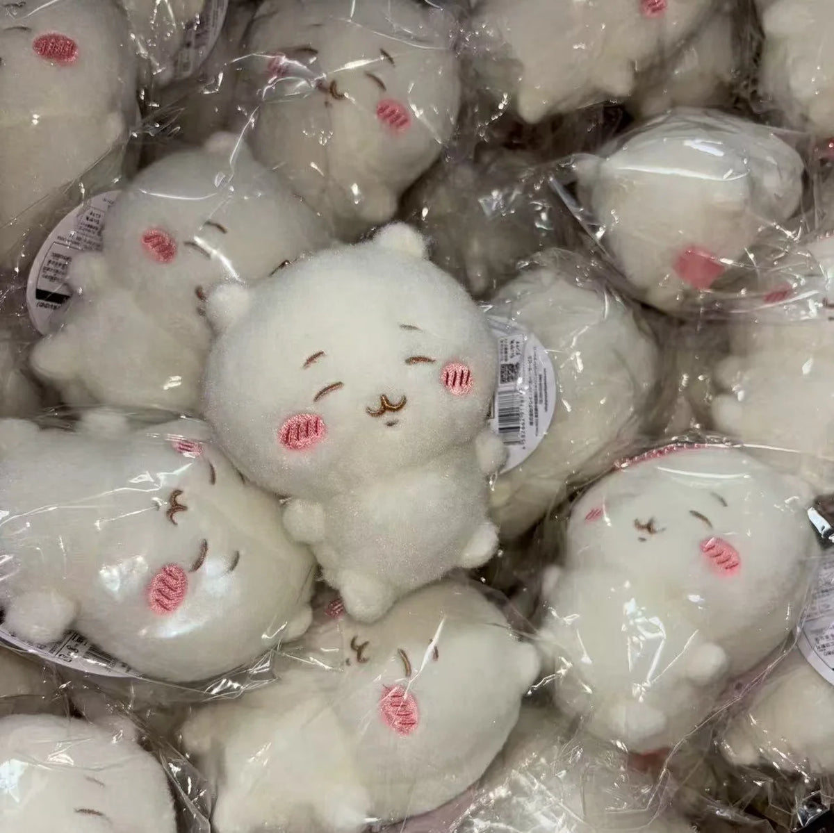 Hachiware & Usagi Mini Plush Bag Charm