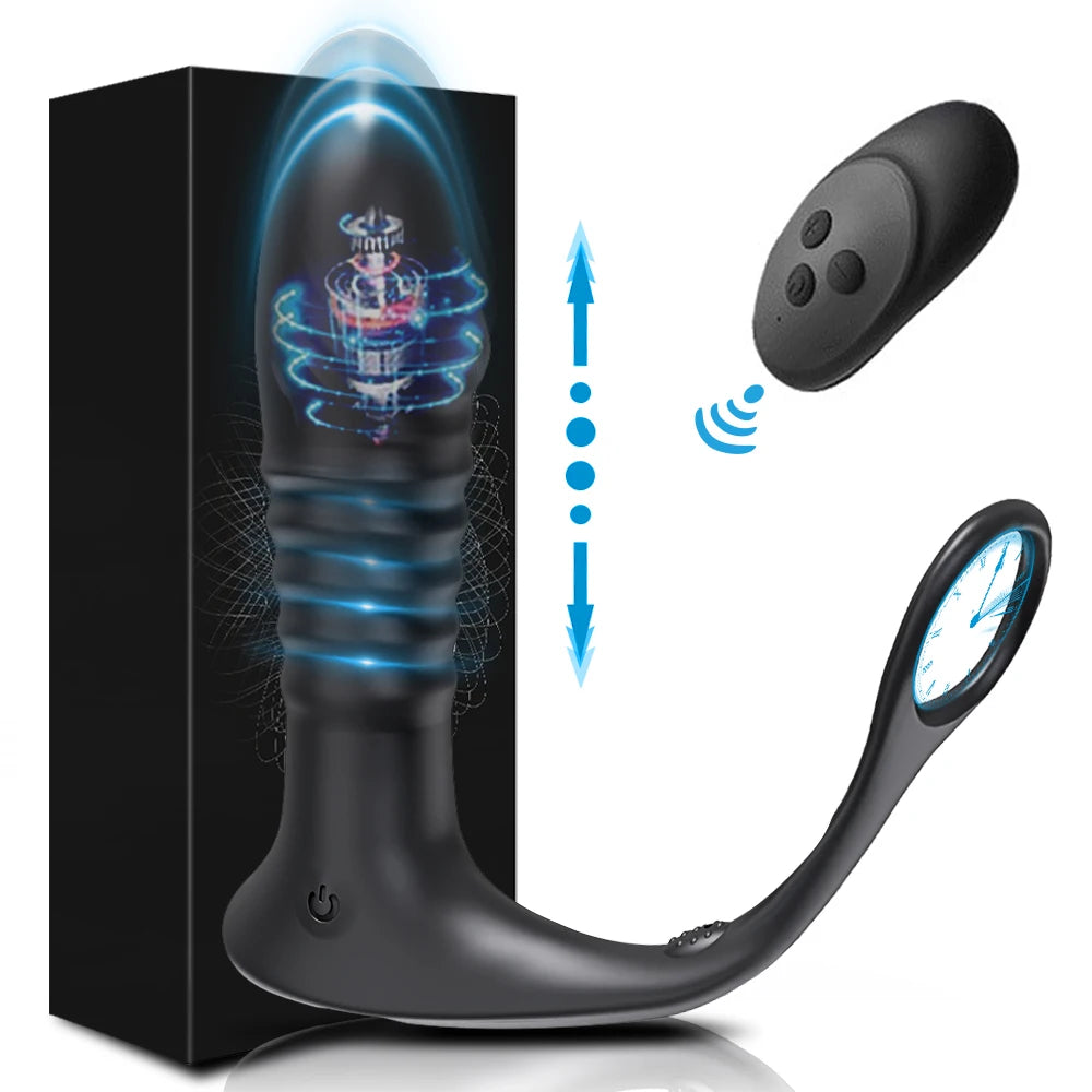 App-Controlled Telescopic Prostate Massager