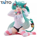 In Stock  Hatsune Miku Nekomimi T-Shirt Ver. Vocaloid Collectible Anime Figure Model Toys