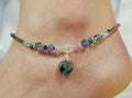 Beach Anklet, Boho Anklet Womans Anklet Beaded Anklet Ankle BraceletLotus Chakra Anklet Ankle Chain Ankle