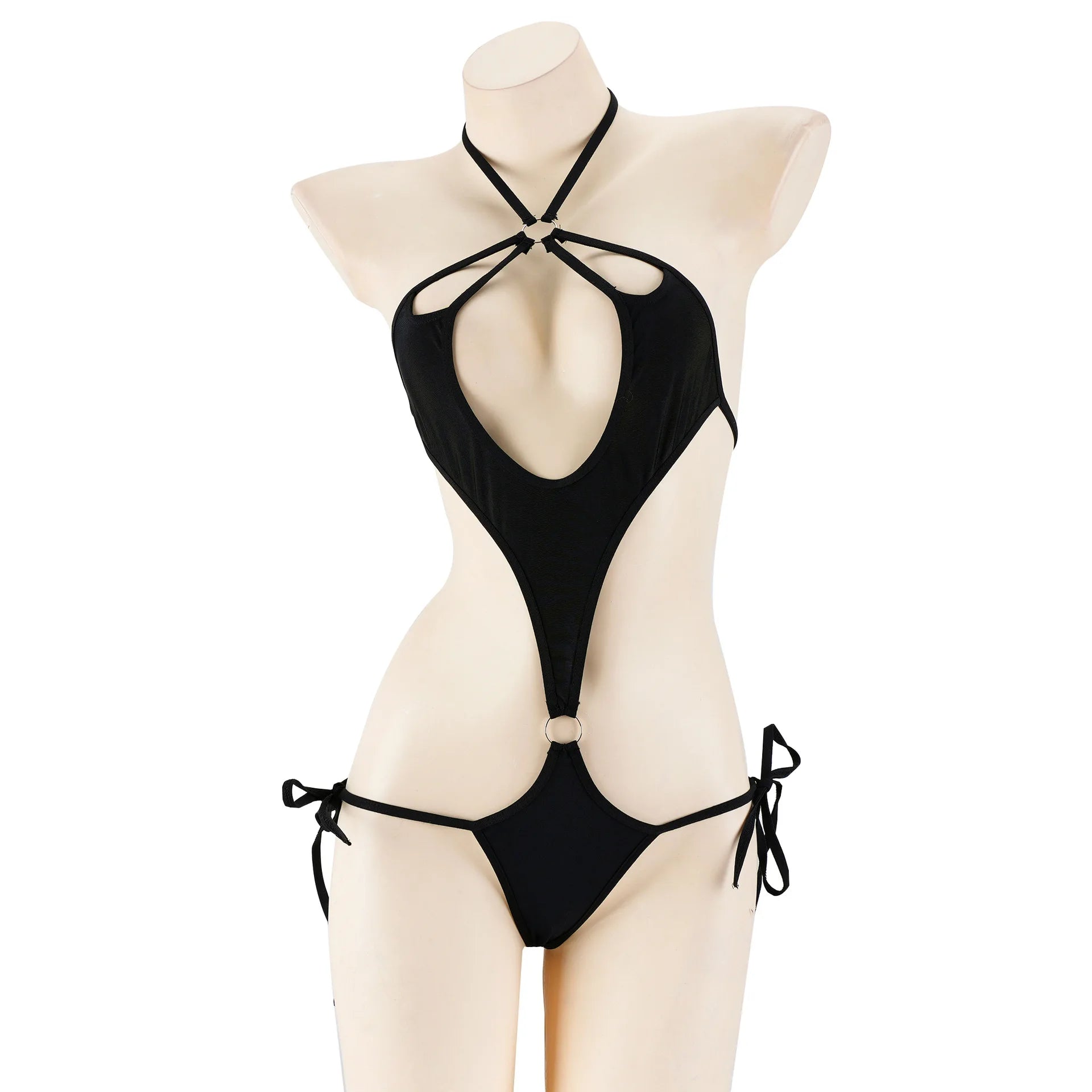 Sexy  Jumpsuit Sex Body Suit Women Lingerie Sexy Nightgown Lace-up Adjustable Bodystocking Adult Exotic Costumes