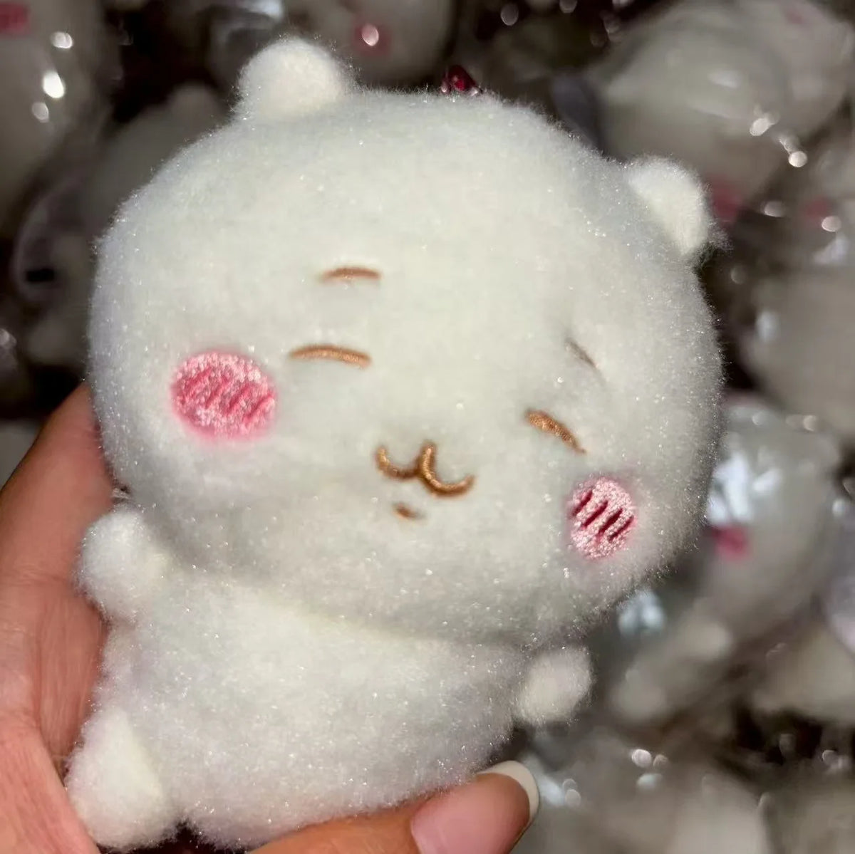 Hachiware & Usagi Mini Plush Bag Charm