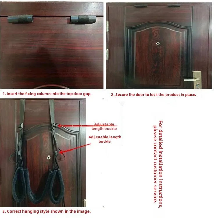 Multipurpose Door-Mount Couple Swing & Fitness Straps