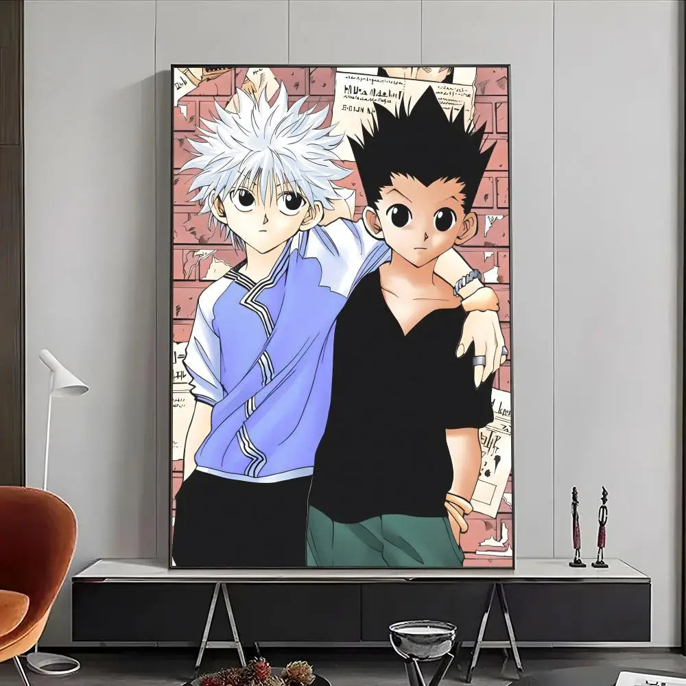H-Hunter × Hunter Poster High-Definition Posters, Wall Art for Living Room and Home Decor.