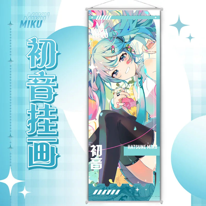 Hatsune Miku Canvas Wall Scroll