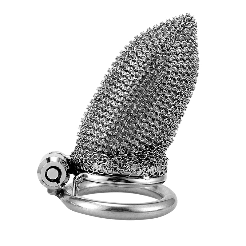 Mesh Stainless Steel Chastity Cage
