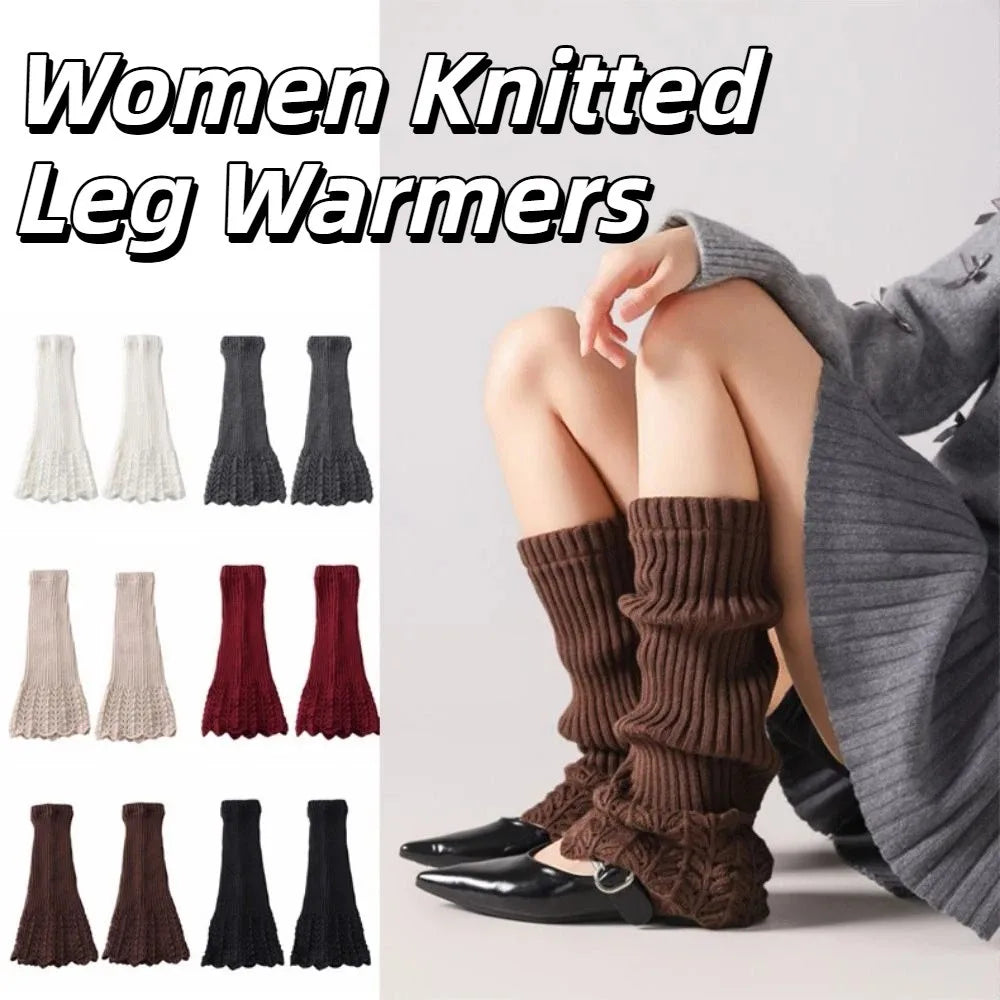 Kawaii Knit Y2K Slouch Leg Warmers
