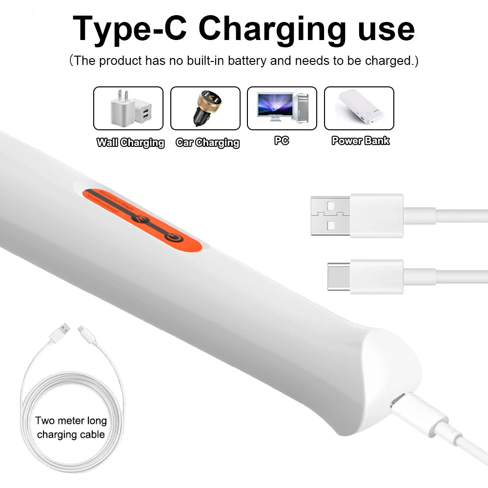 USB-Rechargeable Large Magic Wand Vibrator