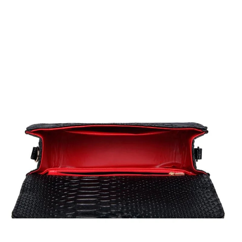 Y2K V-Chain Crossbody Bag