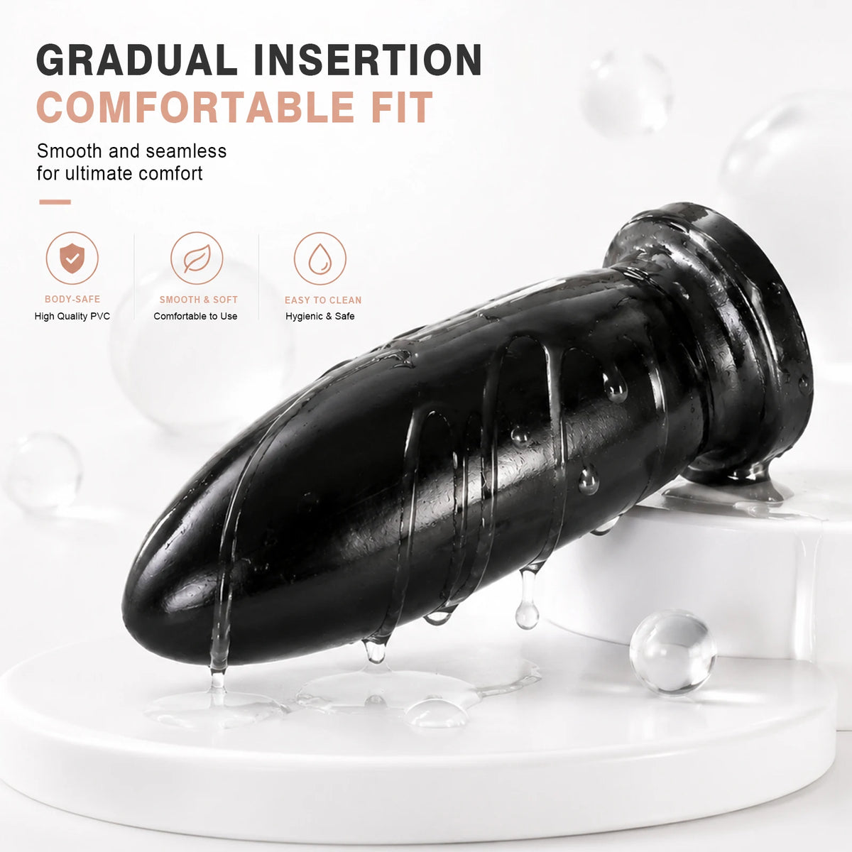 Extra-Large Beaded Anal Plug