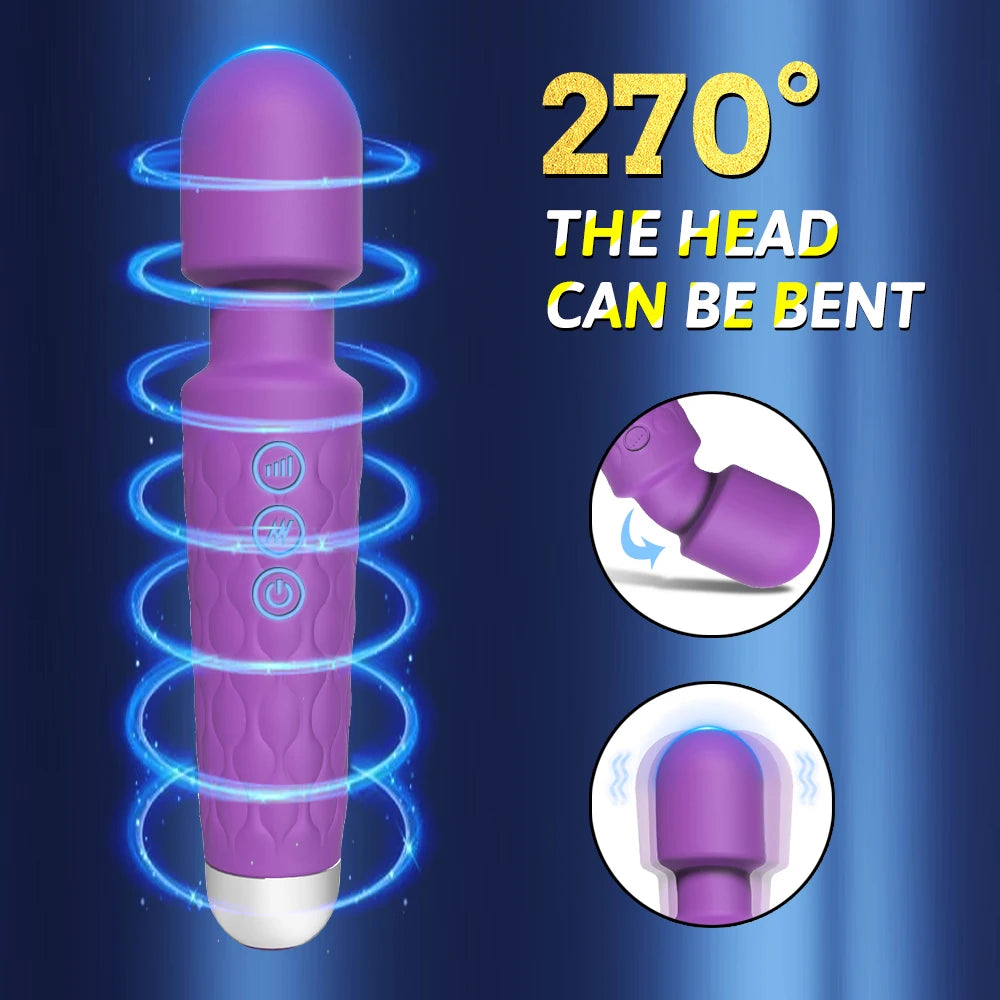 Powerful Magic Wand Vibrator
