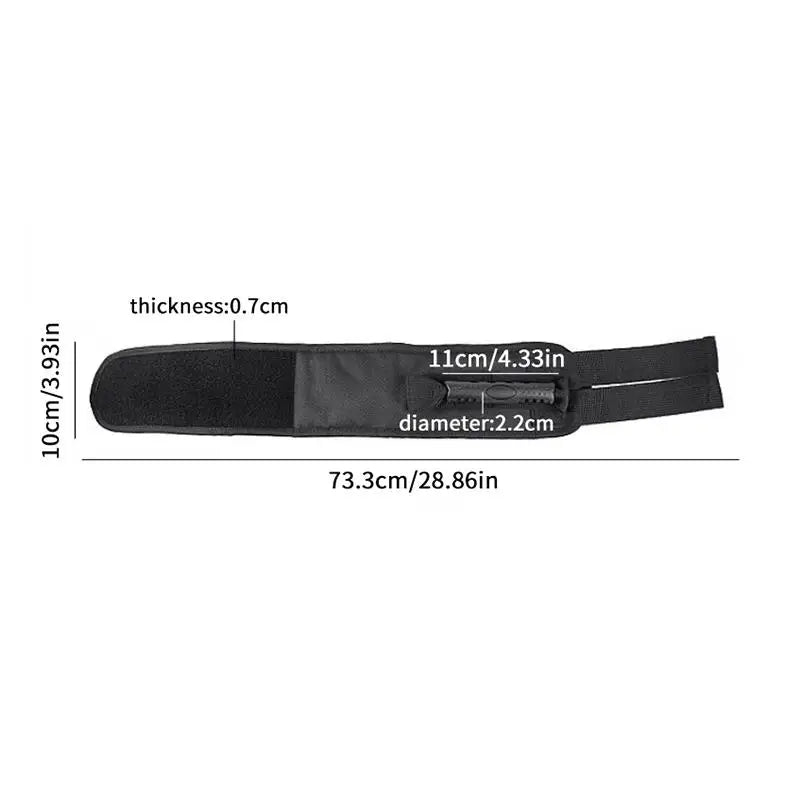 Thigh Lifter Strap for Elderly with Comfortable Handle Pull Up Assistance Belt for Easy Foot Transfer Aid in Home Care