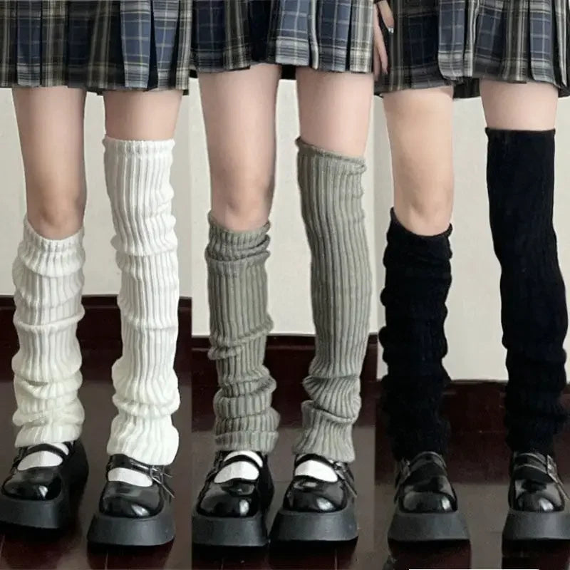42/52/72cm Knit Lolita Leg Warmers
