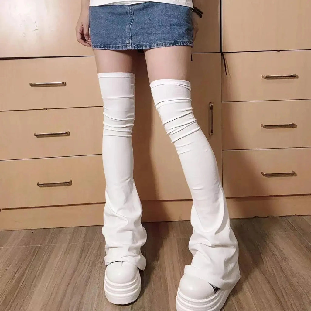 Vintage JK Knee-High Y2K Leg Warmers