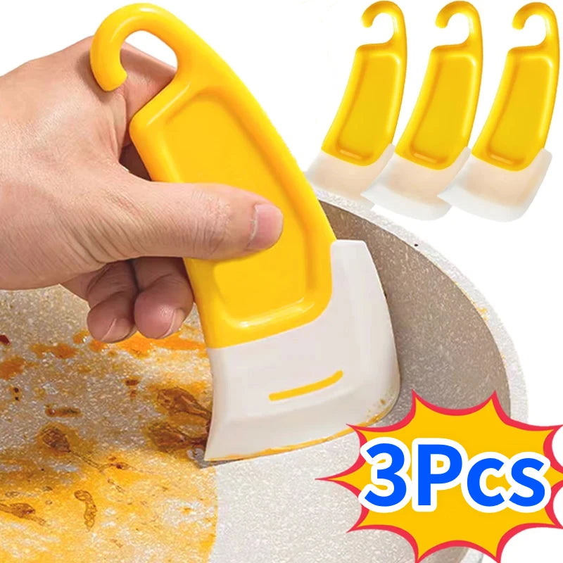 Soft-Blade Kitchen Scraper & Cleaning Tool